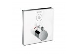 Bateria wannowa termostatyczna Hansgrohe ShowerTablet Select 700 natynkowa, biały/chrom, 2 odbiorniki- sanitbuy.pl