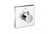 Mixer thermostatic Hansgrohe ShowerSelect Glass concealed, el. zewnętrzny, white/chrome, HighFlow 1-odbiornik