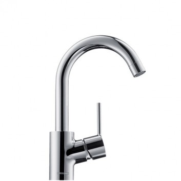 Bateria umywalkowa 1-uchwytowa Hansgrohe Talis S wys. 268 mm, chrom, obracana wylewka- sanitbuy.pl