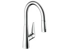 Kitchen faucet 1-uchwytowa Hansgrohe Talis S 200 wys. 400 mm, stainless steel,, pull-out spray