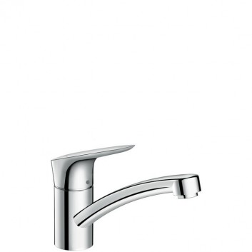 Bateria kuchenna 1-uchwytowa Hansgrohe Logis 120 wys. 194 mm, chrom- sanitbuy.pl