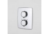 Mixer bath and shower Oras Optima, concealed, termostsatyczny, external part, chrome 2-receivers
