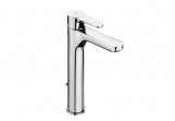 Washbasin faucet Roca L20 with handle XL with waste, wys. 27 cm