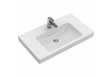 Washbasin Villeroy & Boch Subway 2.0 80x47 cm, with tap hole i overflow, color white Waiss Alpine