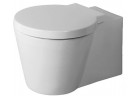Wall-hung wc wc Duravit Starck I white, with coating WonderGliss 