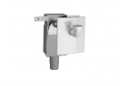 Siphon for washbasin Roca concealed, white