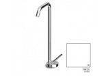 PYTAJ O RABAT ! Washbasin faucet Zucchetti Isystick standing, wys. 359 mm - white matt embossed