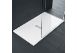 Shower tray Novellini Custom ultracienki 120x80 cm, acrylicowy z możliwością docinania- sanitbuy.pl
