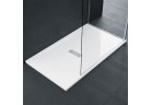 Shower tray Novellini Custom ultracienki 140x90 cm, height 3,5 cm, acrylic z możliwością docinania, black