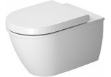 Wall-hung wc Duravit Darling New Rimless, bezrantowa, 37x54 cm, white