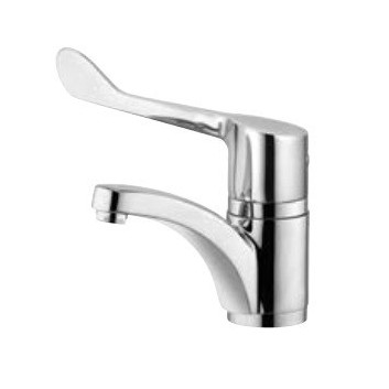 Washbasin faucet Kludi Medi Care standing, chrome, dł. 150 mm, specjalistyczna- sanitbuy.pl