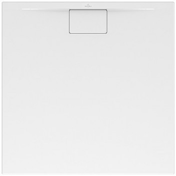Square shower tray Villeroy & Boch 80 x 80 cm, white alpejski, MetalRim- sanitbuy.pl