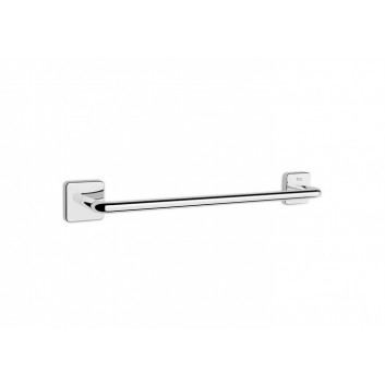 Hanger for towel single arm Roca Victoria wall mounted, shiny- sanitbuy.pl