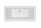 Bathtub rectangular Roca Vita white, acrylic, 180 x 80 cm, regulowane legs