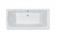 Bathtub rectangular Roca Easy white, acrylic, 170 x 75 cm, regulowane legs- sanitbuy.pl