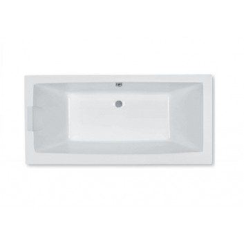 Bathtub rectangular Roca Vita white, acrylic, 180 x 80 cm, regulowane legs- sanitbuy.pl