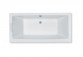 Bathtub rectangular Roca Vita white, acrylic, 180 x 80 cm, regulowane legs- sanitbuy.pl