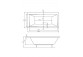 Bathtub rectangular Roca Vita white, acrylic, 180 x 80 cm, regulowane legs- sanitbuy.pl