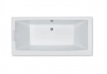 Bathtub rectangular Roca Vita white, acrylic, 180 x 90 cm, regulowane legs- sanitbuy.pl