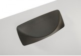 Bath bolster żelowy Sanplast - black