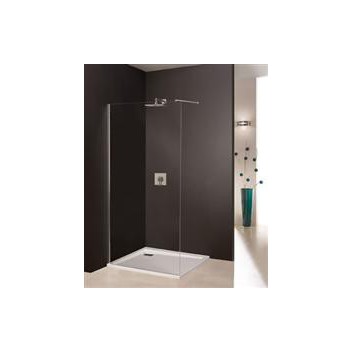 Shower enclosure Walk in Sanplast Free Line 100, shiny chromee Glass Protect - sanitbuy.pl
