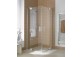 Corner entry Kermi Filia XP two-piece, z fixed panels - right half, silver profile, glass transparent z KermiClean- sanitbuy.pl