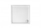 Square shower tray, acrylic Roca Malaga Square Flat 80 x 80 x 4 cm, white - sanitbuy.pl