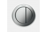 Flush button uruchamiający do WC Geberit Sigma 01 pneumatyczny, ręczny, dwudzielny, concealed- sanitbuy.pl