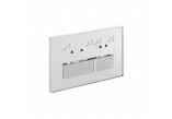 Flush button Geberit Sigma 50 front flushing for concealed cisterns UP320, uniwersalny- sanitbuy.pl