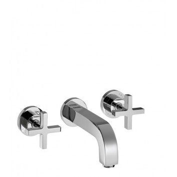 Wall mounted washbasin faucet 3 - hole Axor Citterio concealed- sanitbuy.pl