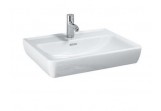 Washbasin rectangular Laufen Pro hanging, 60 x 48 cm, white, with tap hole