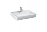 Washbasin rectangular Laufen Pro hanging, 60 x 48 cm, white, with tap hole- sanitbuy.pl