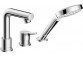 Bath tap Hansgrohe Talis S, 3-hole, for installation on the tub, DN15, chrome- sanitbuy.pl