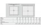 Shower tray rectangular Kaldewei Scona 120 x 100 x 2,3 cm, white, mounting frame FR/ESR II - sanitbuy.pl