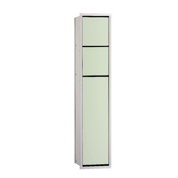 Cabinet wbudowana Emco Asis Module 150 aluminium/transparent, 81 x 17 x 15,5 cm- sanitbuy.pl