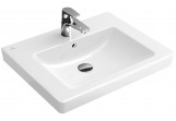 Washbasin rectangular Villeroy & Boch 2.0 wall mounted, white alpin CeramicPlus, 60 x 47 cm, middle battery hole
