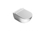 Bowl Catalano Sfera 35x54 cm, New Flash, bezrantowa +soft-close WC seat slim