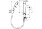 Set Bidette Hansgrohe Talis E wys. 220 mm, chrome, drain Push-Open G 1 1/4"- sanitbuy.pl