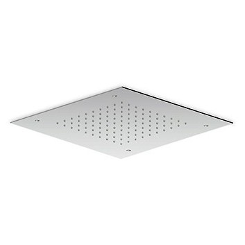 Overhead shower ceiling Zucchetti Shower Plus 430 x 430 mm, stainless steel- sanitbuy.pl