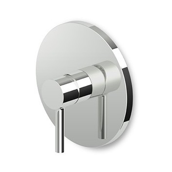 Mixer bath and shower Zucchetti Pan concealed, with switch, chrome, el. zewnętrzny- sanitbuy.pl