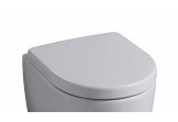 Seat WC Keramag iCon duroplast, white, hinges metalowe