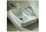 Recessed washbasin Flaminia Nile 62, white shine, wym. 62 x 40 x 10 cm, - sanitbuy.pl