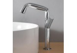 Washbasin faucet, freestanding Flaminia Fold chrome, wys. 28 cm, set drain Stop&Go- sanitbuy.pl