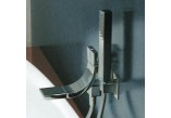 Washbasin faucet, wall mounted Flaminia Si Up chrome, dł. 20 cm, set drain Stop&Go- sanitbuy.pl