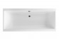 Bathtub Excellent Pryzmat rectangular 190x90 cm, white- sanitbuy.pl