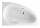 Asymmetric bathtub, corner Excellent Newa 160 x 94,8 cm, acrylic, white, right - sanitbuy.pl