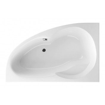 Asymmetric bathtub, corner Excellent Newa 160 x 94,8 cm, acrylic, white, right - sanitbuy.pl