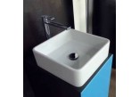Countertop washbasin Flaminia Miniwash 40 white shine, 40 x 40 x 13 cm, without overflow- sanitbuy.pl