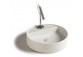 Countertop washbasin Galassia SmartB white, śr. 45 cm, with tap hole- sanitbuy.pl