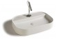 Countertop washbasin Galassia SmartB white, 55 x 45 cm, with tap hole- sanitbuy.pl